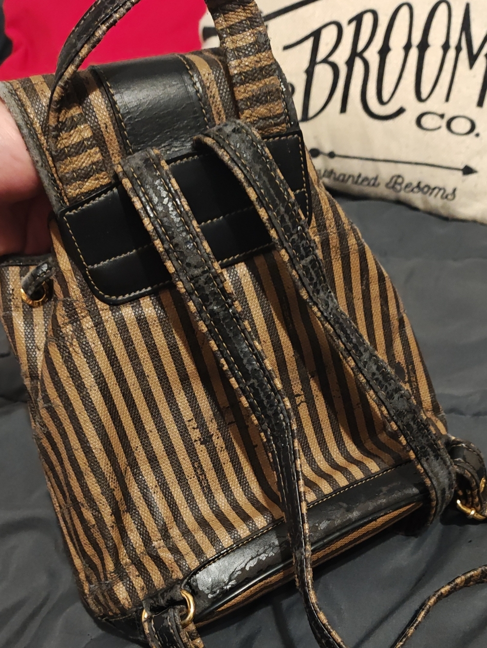 Authentic Fendi Small Backpack READ - Picture 5 of 5